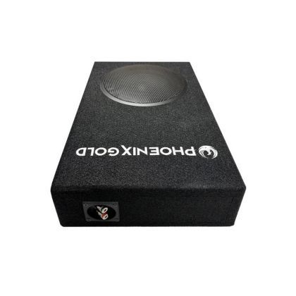 Subwoofer pasiv SLIM single, difuzor 8", 200W RMS, 400 W MAX, cu kit prindere + downfire option