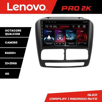 Navigatie Fiat Doblo 2010-2017 si Opel Combo 2010-2017 8 core QLED 2K 12+256 360  Android Waze USB Navigatie Internet Youtube v1 Lenovo