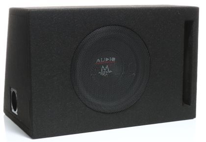 Subwoofer pasiv 2 bobine cu incinta, Audio System, 500 W RMS, 650 W MAX, difuzor 12", bass reflex