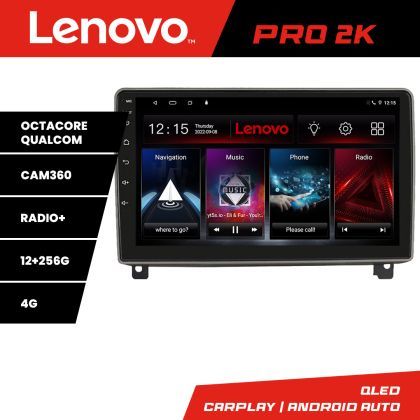 Navigatie Peugeot 407 2004-2011 8 core QLED 2K 12+256 360  Android Waze USB Navigatie Internet Youtube Radio Lenovo