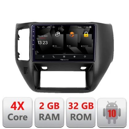 Navigatie Nissan Patrol 2005-2011 Android Ecran 720P Quad Core 2+32 carplay android auto