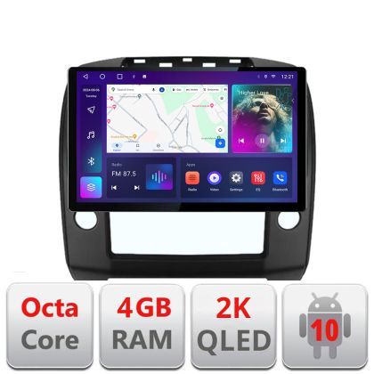 Navigatie dedicata Nissan Navara Pathfinder 2005-2010 N-NAV5 Edonav ecran 13" 2K 4+32 Android Waze USB Navigatie 4G 360 Toslin