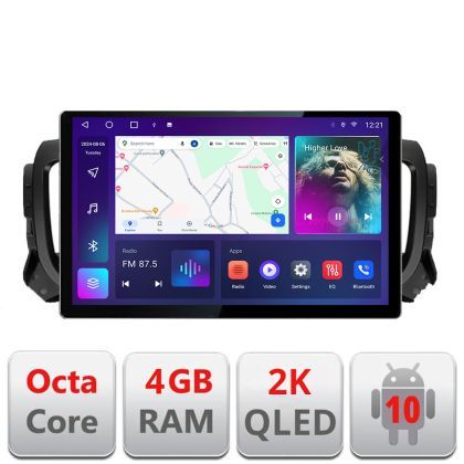 Navigatie dedicata Citroen Jumpy Toyota Proace Peugeot Traveller N-jumpy16 Edonav ecran 13" 2K 4+32 Android Waze USB Navigatie V3