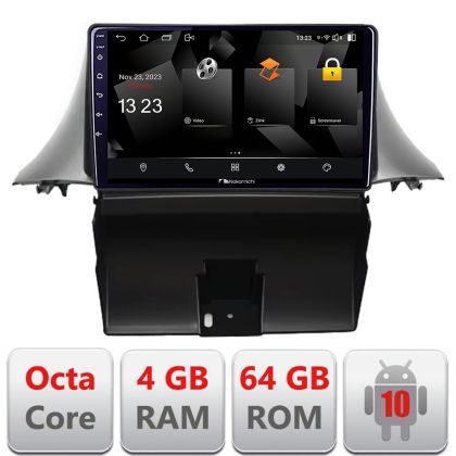 Navigatie Chevrolet Orlando Nakamichi NAM5510 Qled Octa Core 720p 4+64 DSP 360 camera carplay android auto