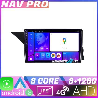 Navigatie Mercedes GLK 2012 2015 NTG4.5 KIT GLK EDOTEC-LITE Android Ecran 720P Octa Core 8 128 Carplay