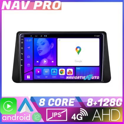 Navigatie Nissan Micra intre anii 2014 2019 EDOTEC-LITE Android Ecran 720P Octa Core 8 128 Carplay