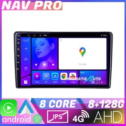 Navigatie Fiat Tipo 2015 2021 KIT TIPO EDOTEC-LITE Android Ecran 720P Octa Core 8 128 Carplay