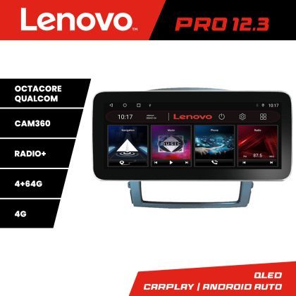 Navigatie Kia Sorento 2006-2009 Lenovo PRO 4+64 12.3 inch qled android 4G DSP gps internet  Kit-sorento2002+EDT-E70