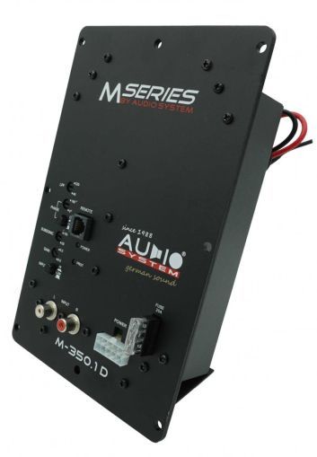 Incinta cu difuzor de 12" activ auto + Monoamplificator H-200, 300/500 W (RMS/MAX) Audio System German Sound