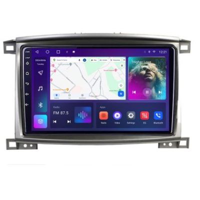 Navigatie Toyota Land Cruiser L100 2002-2008 A-L100 2+32 GB Android Waze USBNavigatie Internet Youtube Radio v1