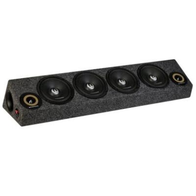 Incinta audio + 4x difuzoare medii de 6,5 inchi de 300 W 2x tweetere de 3,6 inchi de 160 W in total 760 W RMS/1520 W max Phoenix Gold