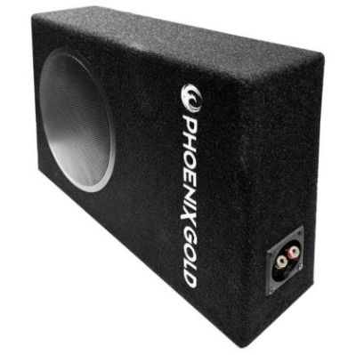 Subwoofer pasiv SLIM single, difuzor 8", 200W RMS, 400 W MAX, cu kit prindere + downfire option
