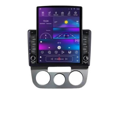 Navigatie VW Golf 5 2004-2010 clima manuala Android radio gps internet quad core 2+32 ecran vertical 9.7" KIT-golf5-manual+EDT-E708
