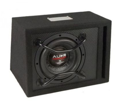 Subwoofer pasiv cu incinta, Audio System, 300 W RMS, 500 W MAX, difuzor 6.5", SPL bass reflex