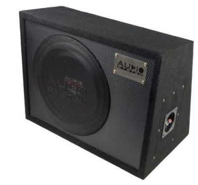 Subwoofer pasiv flat cu incinta, Audio System, 300 W RMS, 400 W MAX, difuzor 10", bass reflex