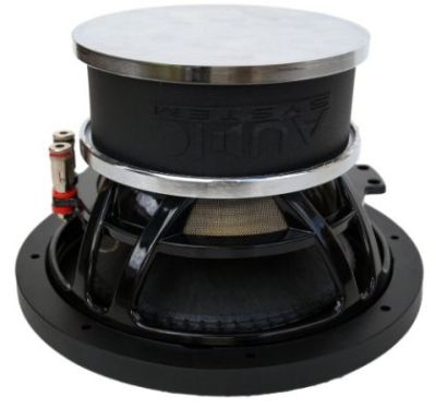 Subwoofer pasiv cu incinta, Audio System, 250 W RMS, 350 W RMS, difuzor 8", high end