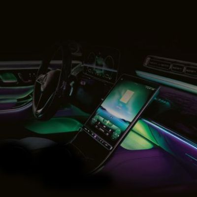 Lumini ambientale Toyota LandCruier L200 V8 2010-2021 set complet control telefon sau sistem original