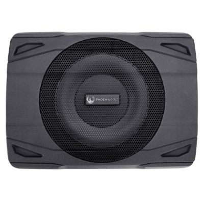 Subwoofer activ sub scaun Phoenix Gold, 80 W RMS, 240 W Max, 8"