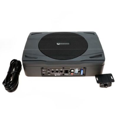 Subwoofer activ sub scaun Phoenix Gold, 80 W RMS, 240 W Max, 8"