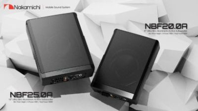 Subwoofer auto activ sub scaun Nakamichi, difuzor 10", 150 W RMS, 1000 W Max