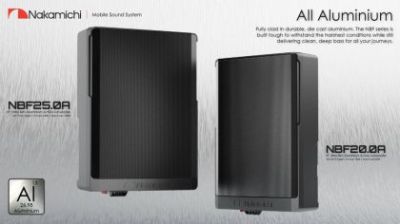 Subwoofer auto activ sub scaun Nakamichi, difuzor 10", 150 W RMS, 1000 W Max