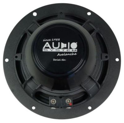 Difuzoare componente Audio System Avalanche 165-2 160 watts165 mm 6.5" 4 ohm fara filtre High End