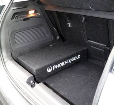 Subwoofer pasiv cu incinta, Phoenix Gold, 350 w rms, 700 w max, difuzor 2x10"