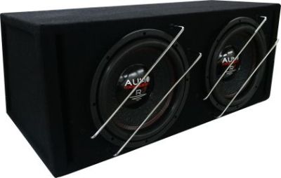 Subwoofer pasiv cu incinta, Audio System, 1200 W RMS, 2000 W MAX, difuzoare 2 x 12", bass reflex