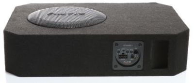 Subwoofer activ flat cu incinta 11L Audio System R 08 FLAT BR ACTIVE EVO, 175 W RMS, 275 W MAX, 4 ohm, 200 mm, 8", bass reflex, amplificator incorporat