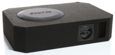 Subwoofer activ flat cu incinta 11L Audio System R 08 FLAT BR ACTIVE EVO, 175 W RMS, 275 W MAX, 4 ohm, 200 mm, 8", bass reflex, amplificator incorporat