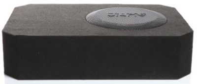 Subwoofer activ flat cu incinta 11L Audio System R 08 FLAT BR ACTIVE EVO, 175 W RMS, 275 W MAX, 4 ohm, 200 mm, 8", bass reflex, amplificator incorporat