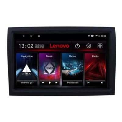 Navigatie Fiat ducato 2006- Lenovo Kit-DUCATO 8 core QLED 2K 4+64 360 Android Waze USB Navigatie Internet Youtube Radio