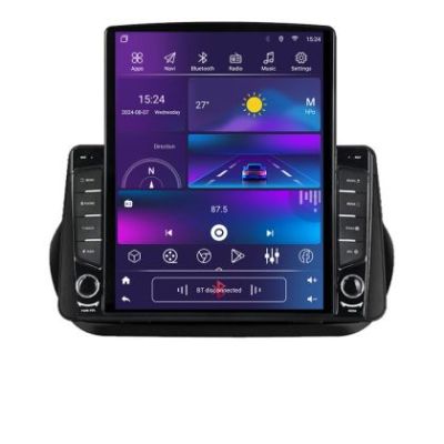 Navigatie Peugeot Bipper, Citroen Nemo, Fiat Qubo 2008-2017 Android radio gps internet quad core 2+32 ecran vertical 9.7" Kit-bipper+EDT-E708