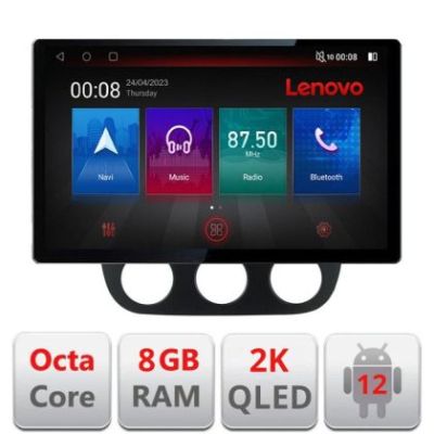 Navigatie VW Golf 5 2004-2010 clima automatica, Ecran 2K QLED 13