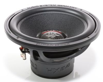 Subwoofer pasiv cu incinta, Audio System, 1000(2x500) W RMS, 1200(2x600) W MAX, difuzoare 2 x 12", high end