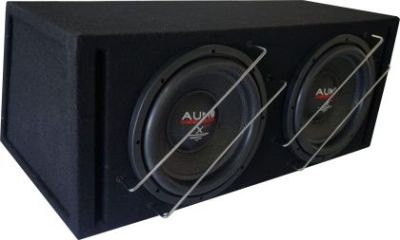 Subwoofer pasiv cu incinta, Audio System, 2000 W RMS, 3000 W MAX, difuzoare 2 x 12", SPL bass reflex