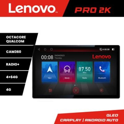 Navigatie Toyota Land Cruiser L100 2002-2008 K-l100 Lenovo PRO 4+64 13 inch 2K android 4G DSP gps internet