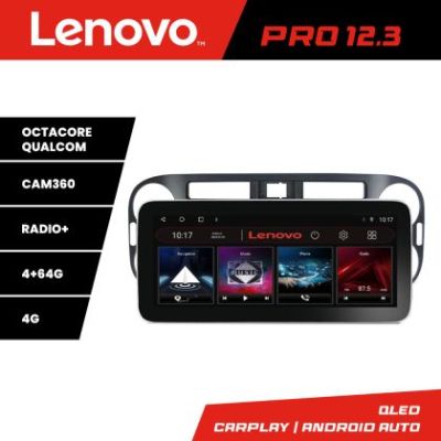 Navigatie VW TIGUAN si Golf Plus 2001-2011 Lenovo PRO 4+64 12.3 inch qled android 4G DSP gps internet  8Core