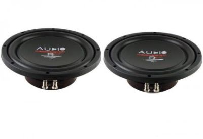 Subwoofer pasiv cu incinta, Audio-System, SUBFRAME, 300 w rms, 400 w max, 2 x 10", roata de rezerva