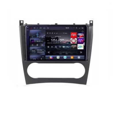 Navigatie Mercedes Clasa C W203 2001-2008 facelift Edotec Kit-093 cu Android Radio Bluetooth Internet 8 core QLED 2K 16+512 360GB