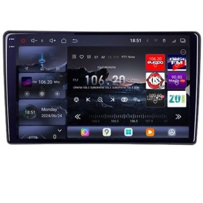 Navigatie Toyota Auris 2007-2013 Edotec Kit-auris-2013 8 core QLED 2K 16+512 360 Android Waze USB Navigatie Internet Youtube Radio