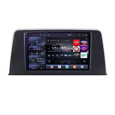 Navigatie BMW Seria 3 F30 2012-2016 8 core QLED 2K 16+512 360 Android Waze USB Navigatie Internet Youtube Radio Edotec