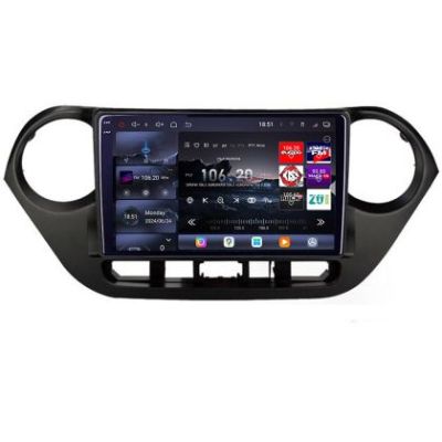 Navigatie Hyundai I10 2013-2019 Edotec Kit-HY38 8 core QLED 2K 16+512 360 Android Waze USB Navigatie Internet Youtube Radio