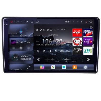 Navigatie Fiat Tipo 2020- Android radio gps internet 8 core QLED 2K 16+512 360 Edotec