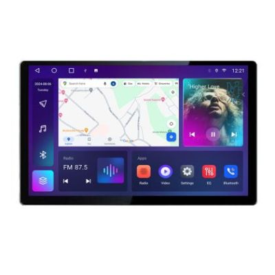 Navigatie dedicata Volvo XC90 N-173 Edonav ecran 13" 2K 4+32 Android Waze USB Navigatie 4G 360 Toslink Youtube Radio KIT-173 si E