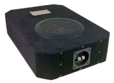 Subwoofer pasiv flat cu incinta, Audio System, 175 W RMS, 275 W MAX, difuzor 8", bass reflex