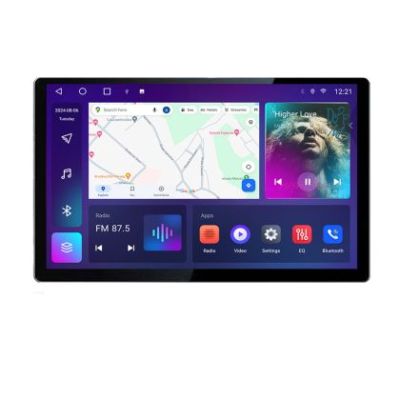Navigatie dedicata Peugeot 307 N-307 Edonav ecran 13" 2K 4+32 Android Waze USB Navigatie 4G 360 Toslink Youtube Radio KIT-307 si