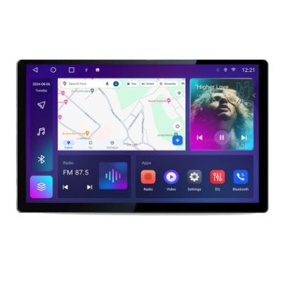 Navigatie dedicata Fiat BRAVO 2007-2014 N-BRAVO Edonav ecran 13" 2K 4+32 Android Waze USB Navigatie 4G 360 Toslink Youtube Rad