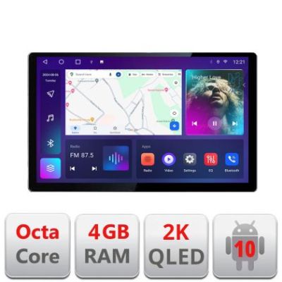 Navigatie dedicata Hyundai I30 2017- N-1041 Edonav ecran 13" 2K 4+32 Android Waze USB Navigatie 4G 360 Toslink Youtube Radio K