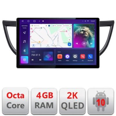 Navigatie dedicata Honda CRV 2012-2016 N-469 Edonav ecran 13" 2K 4+32 Android Waze USB Navigatie 4G 360 Toslink Youtube Radio